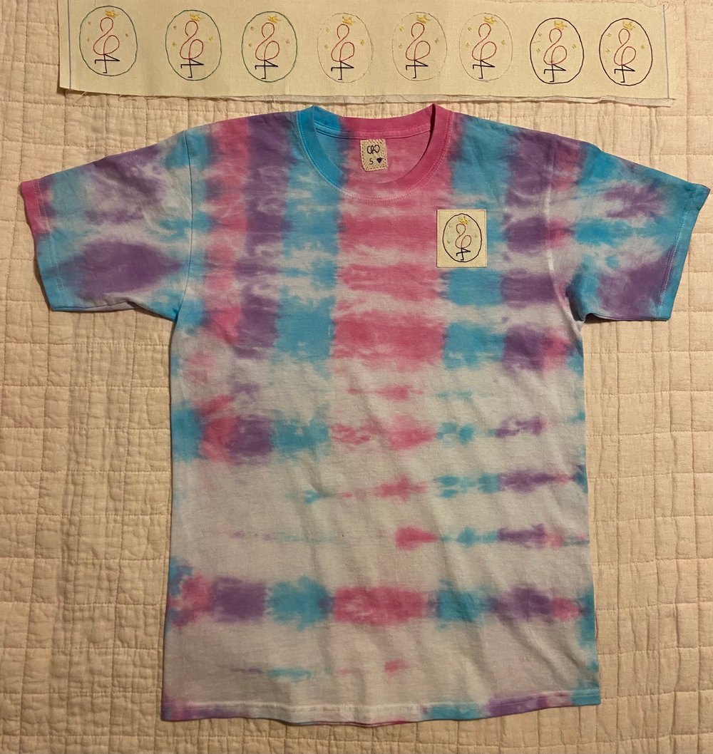Image of Tie Dye Cotton Candy T-Shirt
