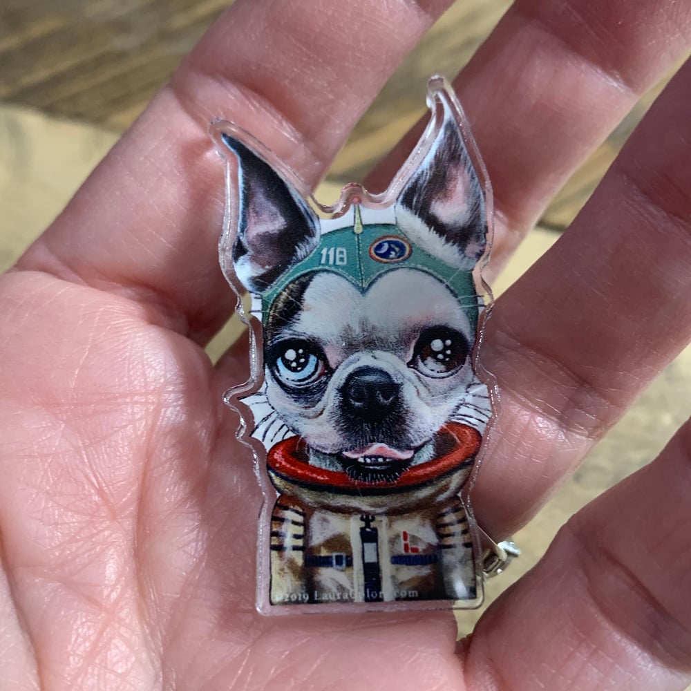 Image of Space Loki (Acrylic Pin)