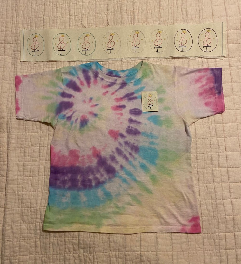 Image of Tie Dye Cotton Candy T-Shirt