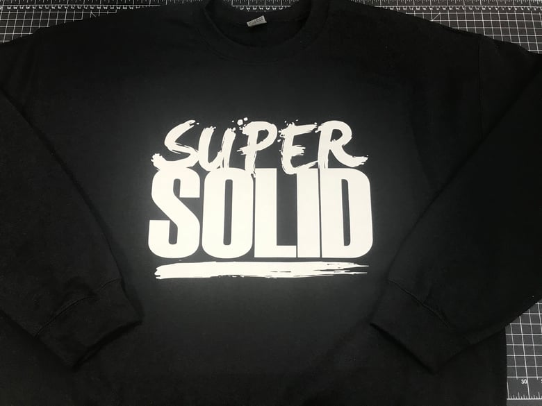 Image of Super Solid Crewneck Sweatshirts S-3XL