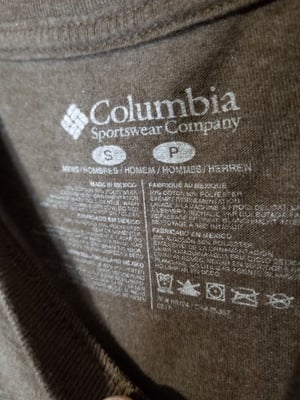 Columbia PHG Tee Size Small