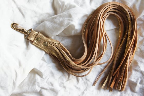 Image of Whip It Key Chain-Gold