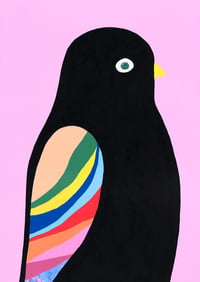 Image 1 of Song Bird I (Black Bird)