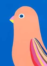 Image 1 of Song Bird II (Peach Bird)