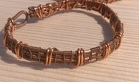 Image 4 of Copper Bangle weaved