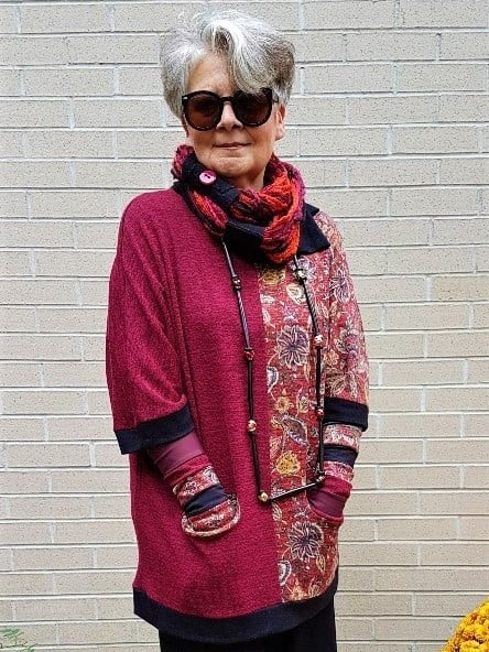 Image of fall colors sweater