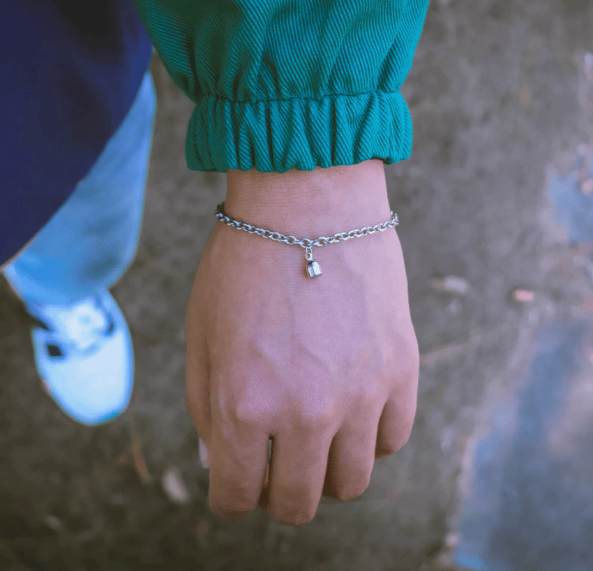 Image of Steel Connect Bracelets (2pcs)