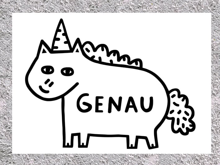 Image of Genau Print 