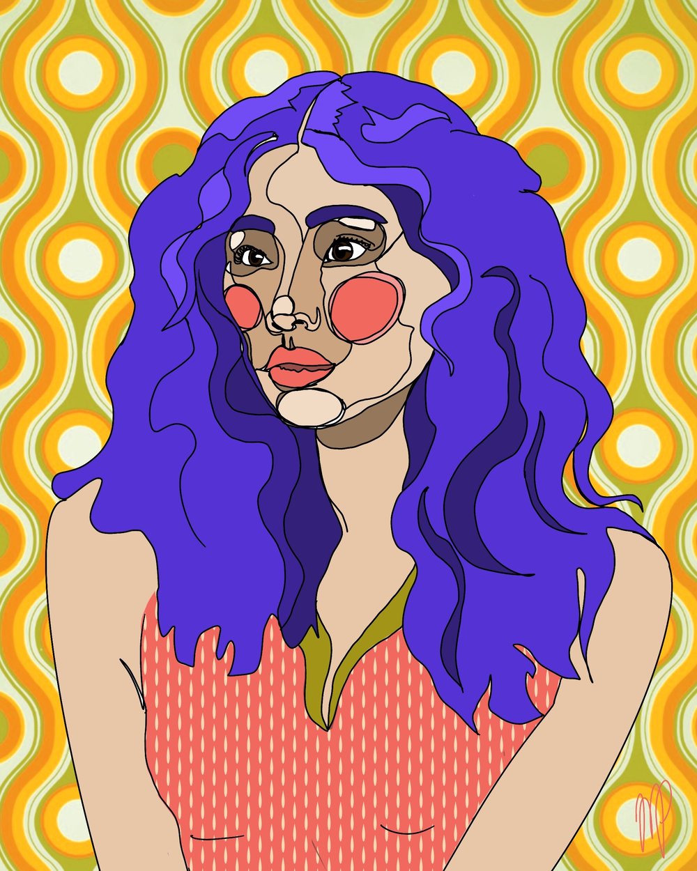 Image of "Retro" Art Print