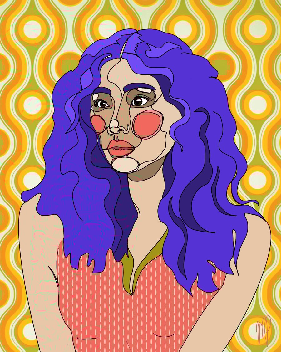 Image of "Retro" Art Print