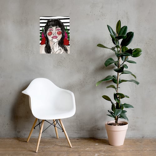 Image of "Scarlett" Art Print