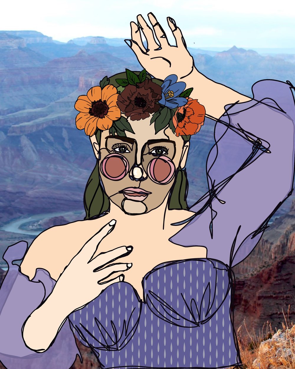 Image of "Canyon" Art Print