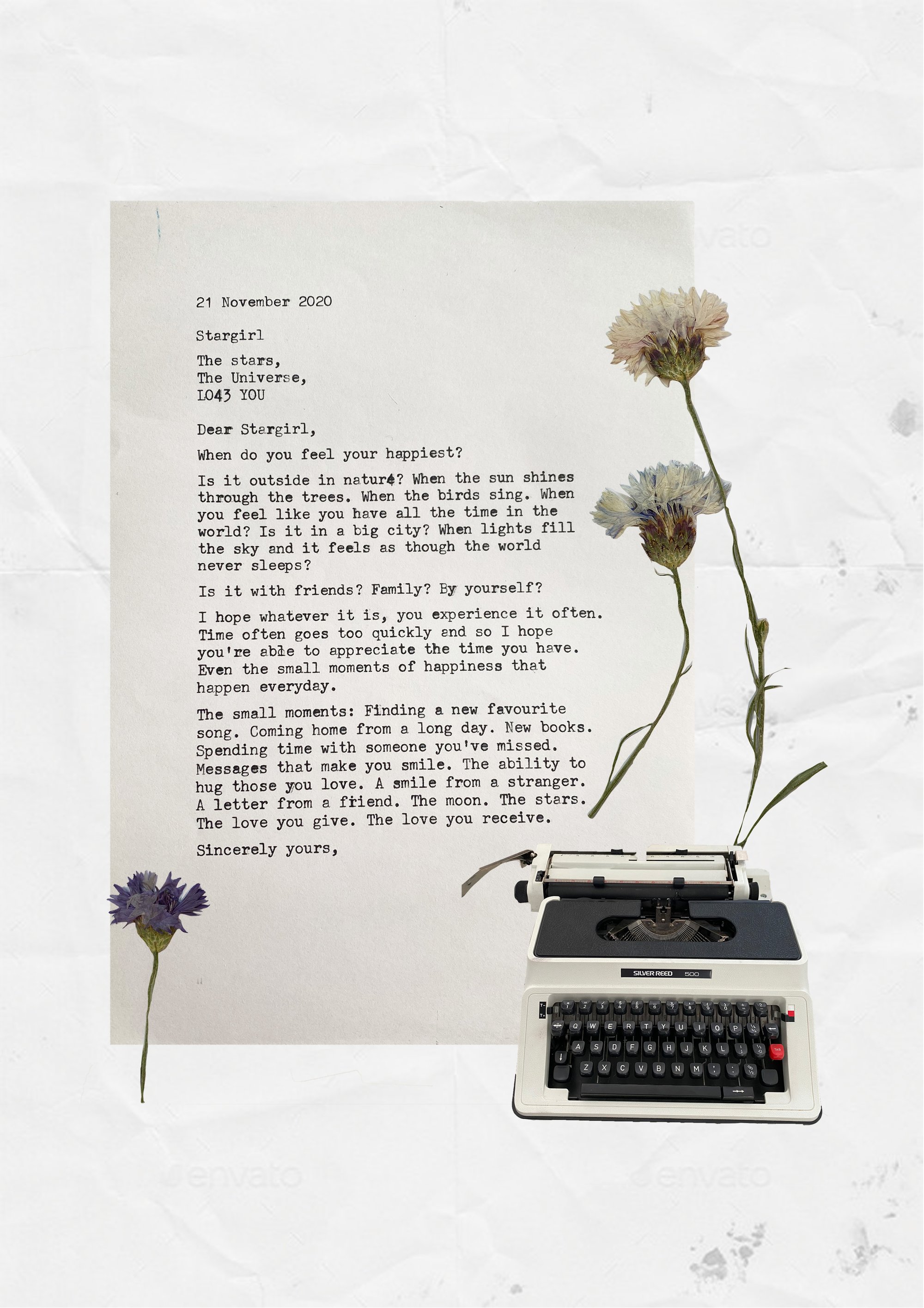 From Me To You Letters To The Universe