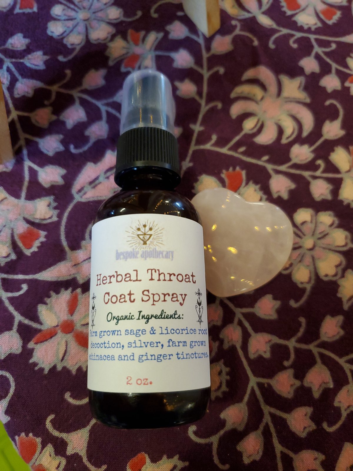 Image of 2 oz. Herbal Throat Coat Spray 🌿