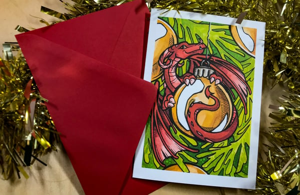 Image of Dragon Trimmings - Card