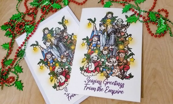 Image of Empire Christmas Card 2019