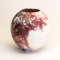 Image 2 of VASO TONDO  marmor in rosso