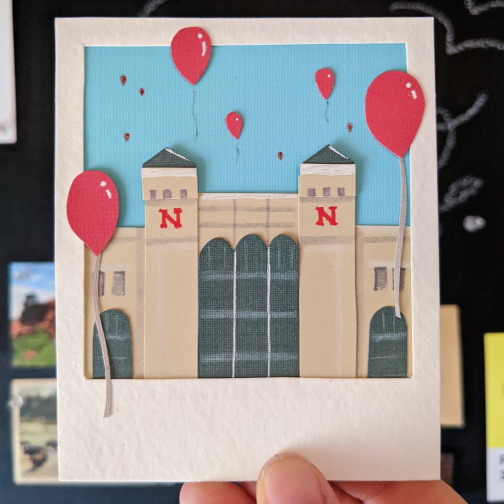 Image of Memorial Stadium Polaroid