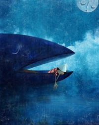 Pinocchio and the whale