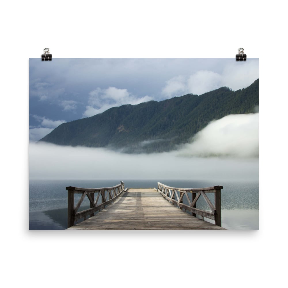 Image of LAKE CRESCENT DREAMSCAPE BRIDGE