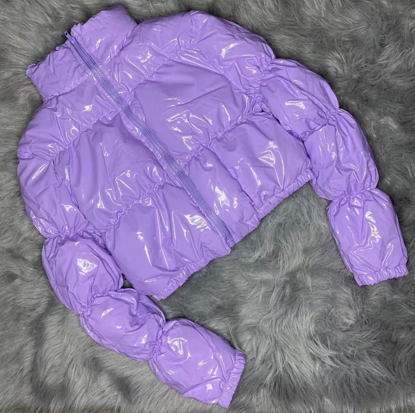 Image of Cropped Bubble Coat