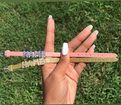 Image of Customizable Rhinestone Band Bracelet