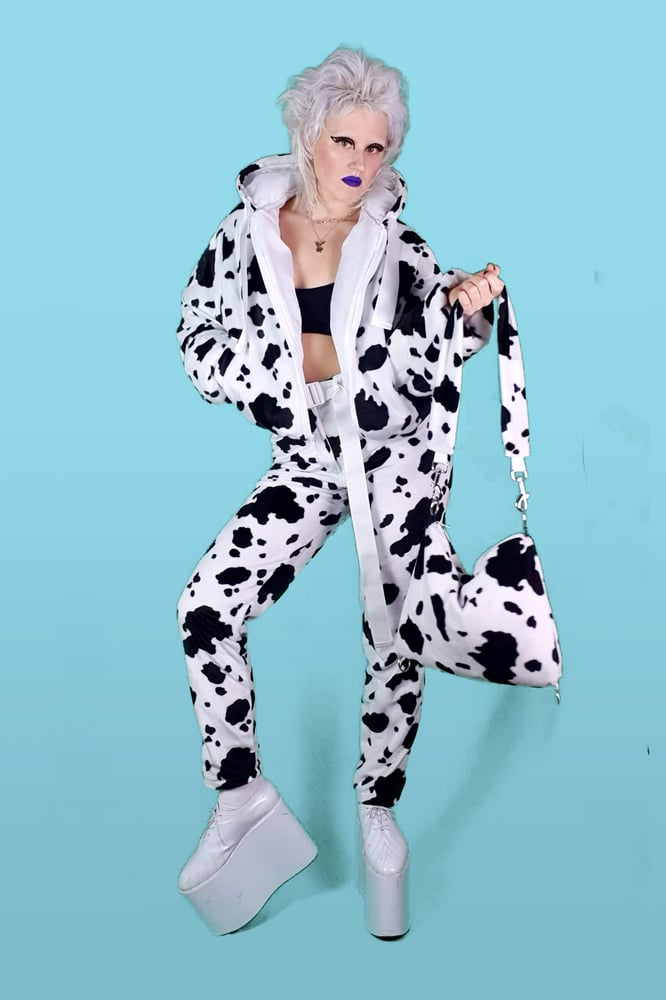 Image of Cow Puffy Jacket