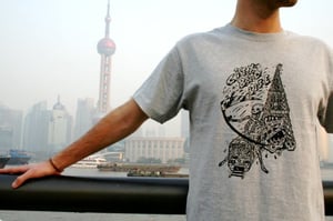 Image of Summer 2011 / Tee " City Bad Life" - FUZI for Birthday SOLD OUT