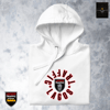 LAGOS TRAFFIC FECTAC MASK HOODIES - RED/WHT SHIELD