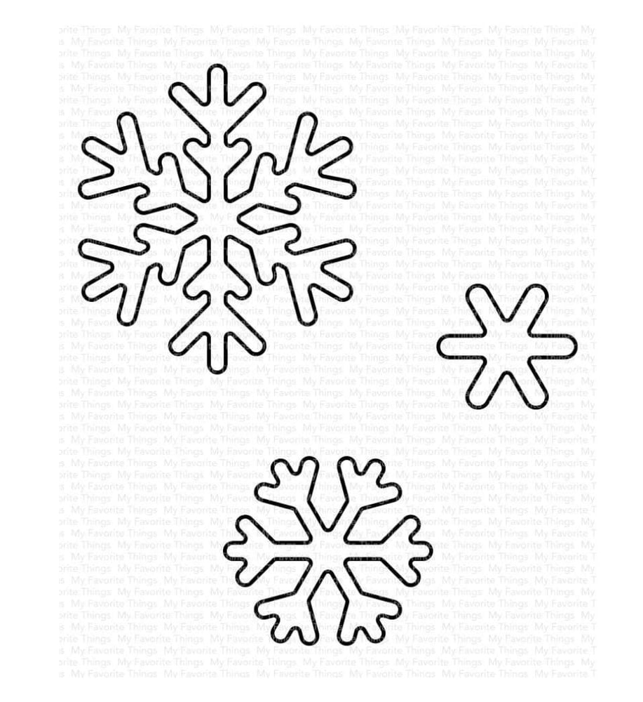 Image of Sweet Snowflakes Die-namics | MFT