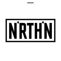 Image 3 of N'RTH'N - Heather Box Logo Unisex T-Shirt (Deep Teal)