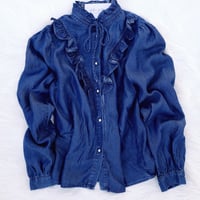 Image 1 of Denim Blouse 