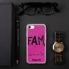 Quaya Loves Pink F.A.M. iPhone Case