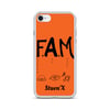 Mani Loves Orange F.A.M. iPhone Case