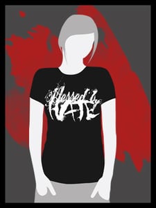 Image of Blessed By Hate - "Logo" Shirt Girl
