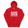 Jesus Loves Twerkers Hoodie - Red
