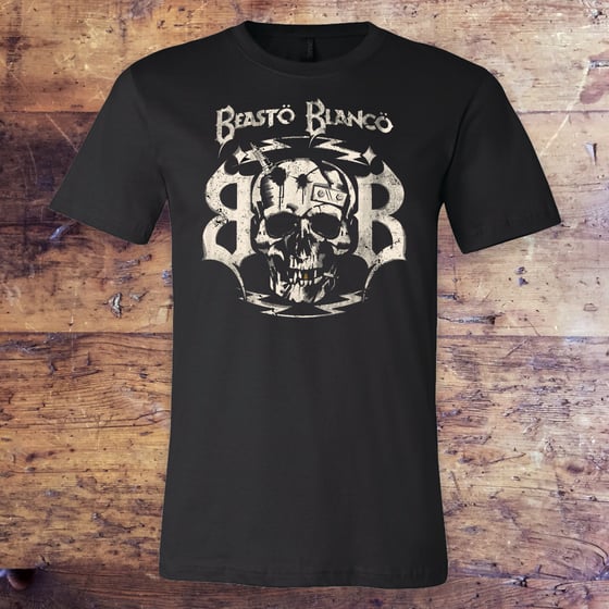 Image of OFFICIAL - BEASTO BLANCO - "2020 SKULL" UNISEX BLACK SHIRT