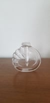 Engraved perfume bottle