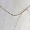 Baby Faceted Rainbow Moonstone Choker