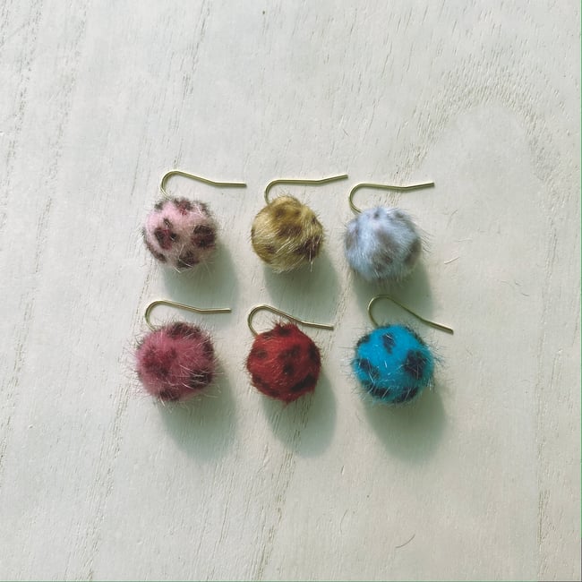 Hairball! Earrings