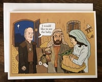 The Mandalorian Nativity Card 