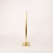 Image of Even U Vase, raw brass: Tall Height, Narrow U, Thick Tube
