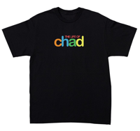 LIFE OF CHAD - Black T shirt 