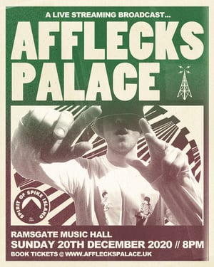 A2 POSTER - Afflecks Palace / live at Ramsgate Music Hall