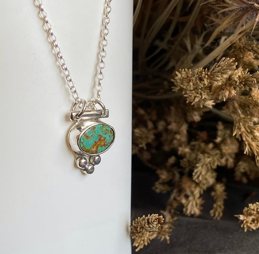 Image of Royston Turquoise necklace 