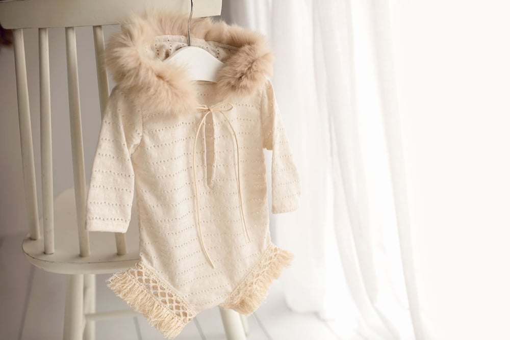 Image of Aurore Hooded Romper