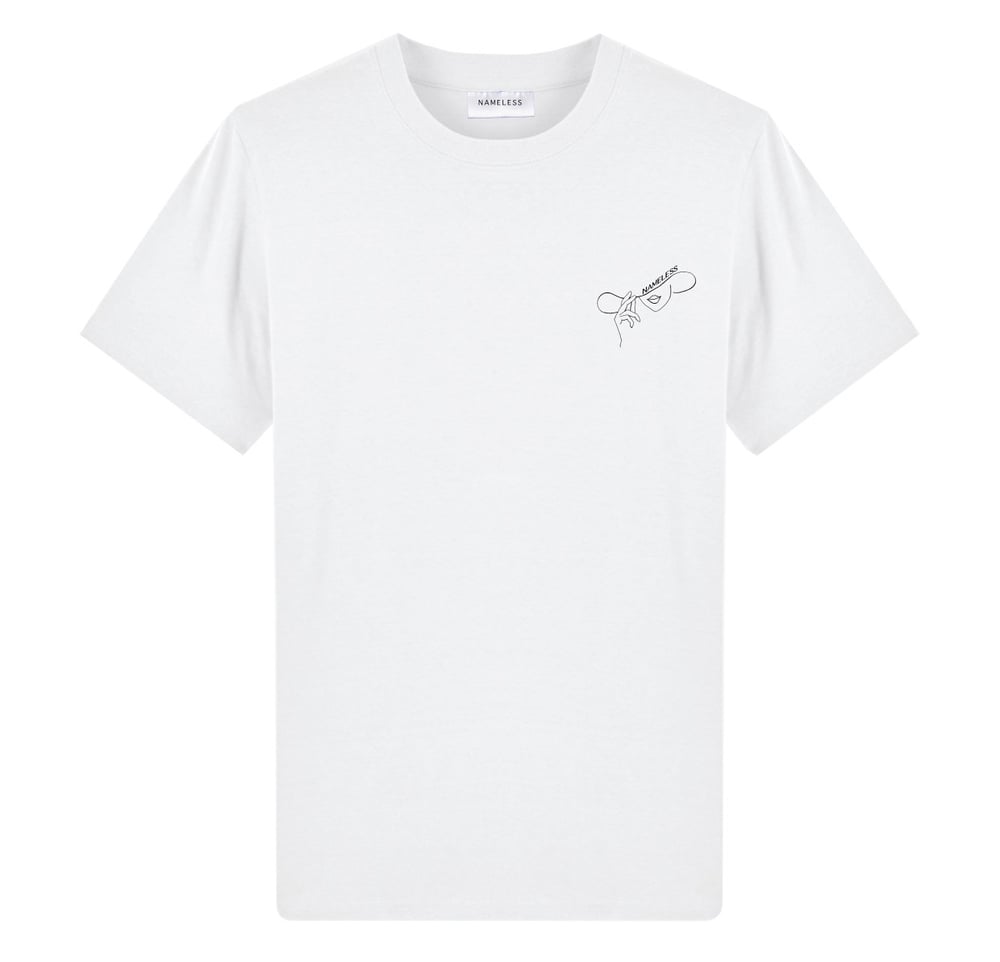 Image of T-SHIRT / MAHO / WHITE