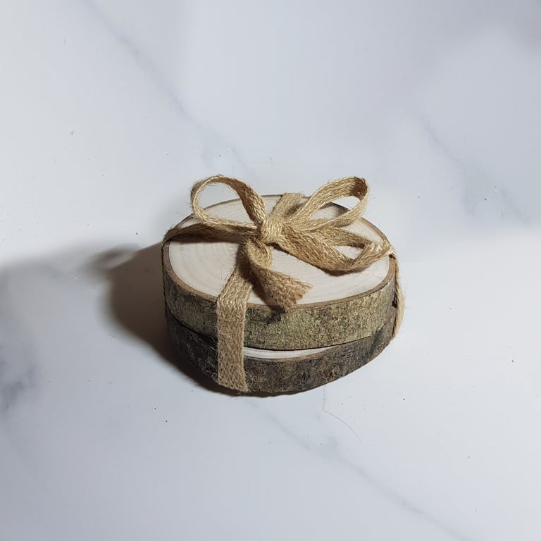 Natural Log Coasters