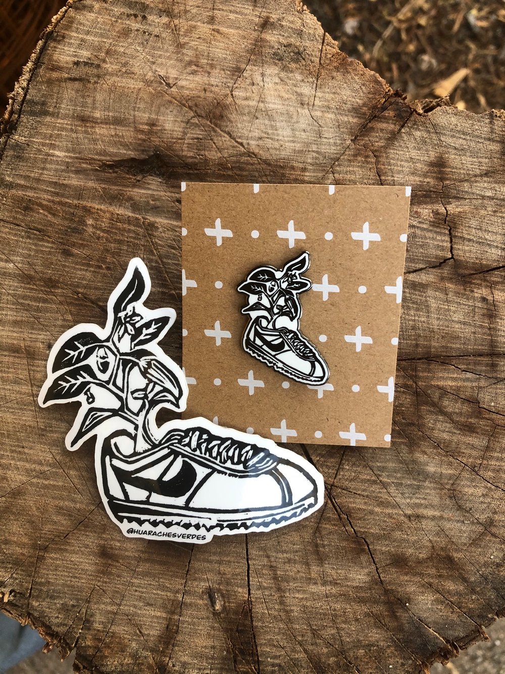 “Growing Up” pin