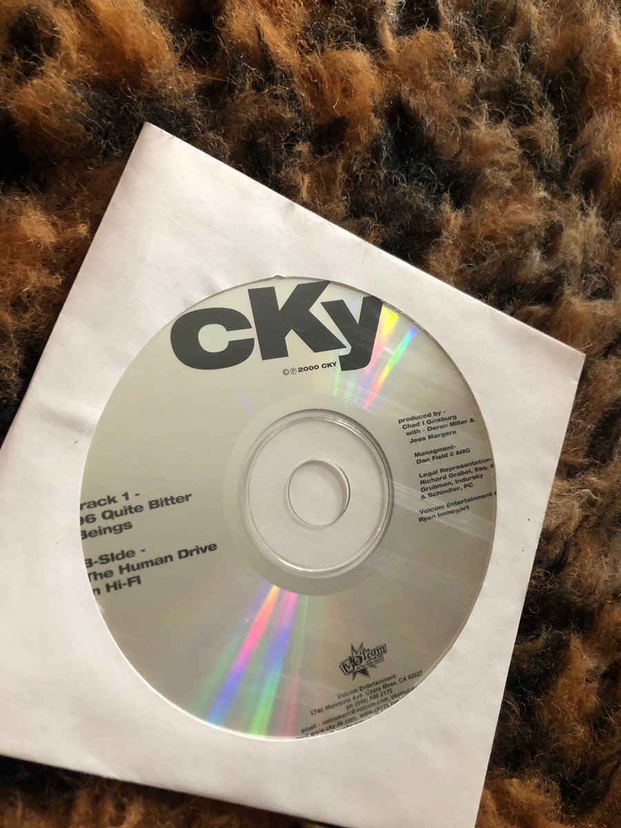 Image of 96Qbb volcom ent  CD single 